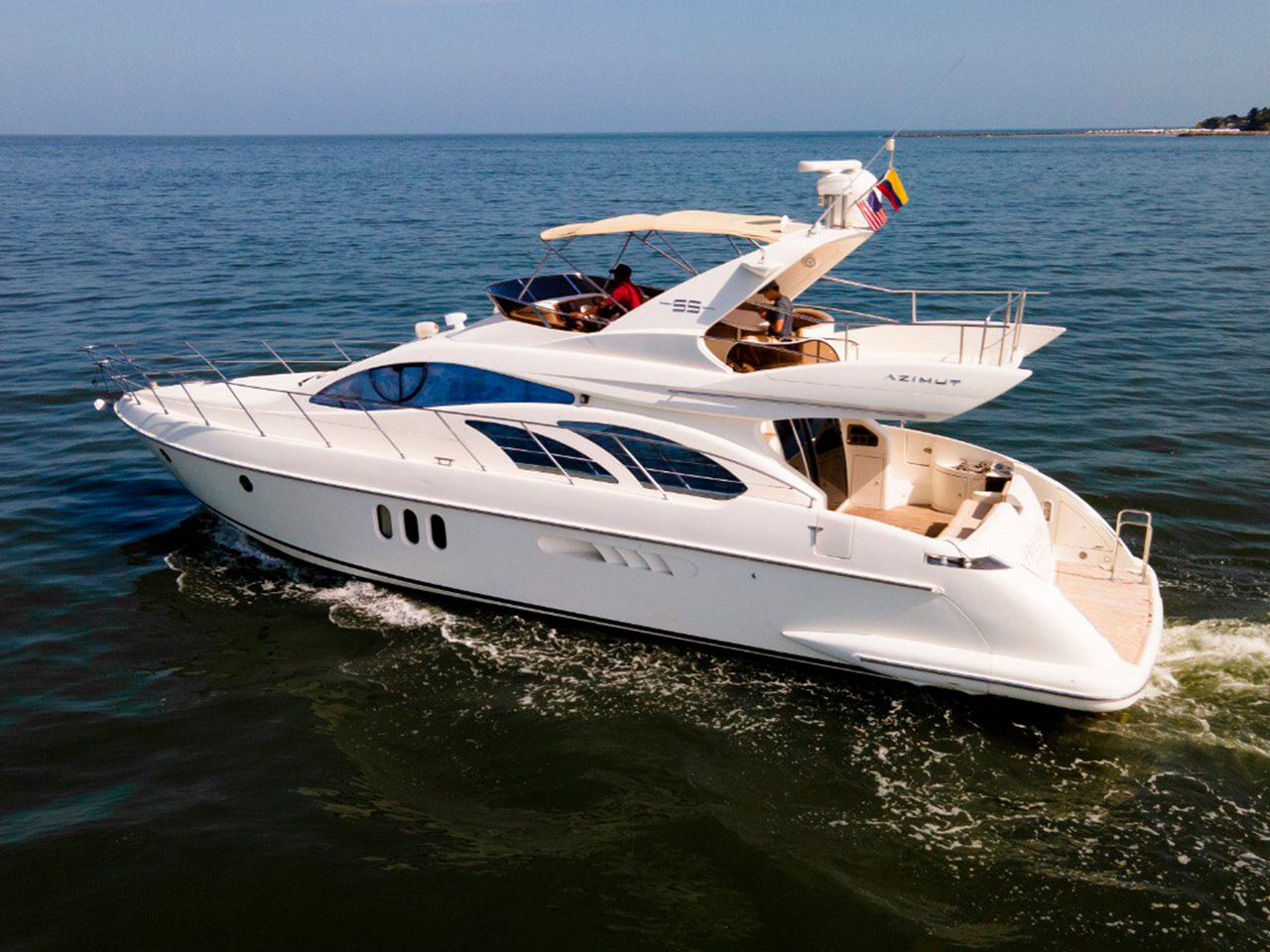 55 Ft Azimut Free Land - 1 - Classy Cartagena